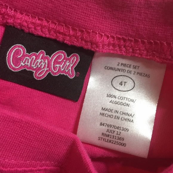 Girls T-Shirt+ Hat Set NWT - Picture 3 of 3